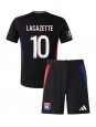 Olympique Lyonnais Alexandre Lacazette #10 Dječji Gostujuci Dres kompleti 2024-25 Kratak Rukavima (+ kratke hlače)